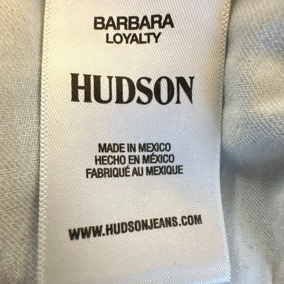 Hudson Jeans Women’s 31 Barbara Loyalty Dark Wash Wide Leg Hi Rise Flare Jeans - Picture 9 of 11